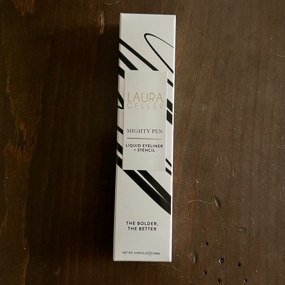Laura Geller Mighty Pen Black Carbon Black Eyeliner new in box
